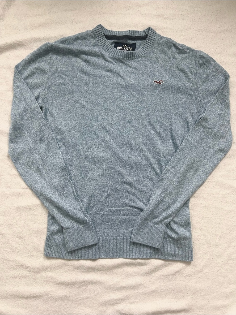 Light Blue Hollister Sweater Size S